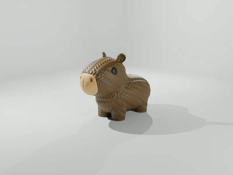 Capybara Barbara Knit 