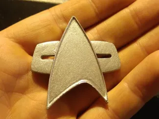 Star Trek Voyager Com Badge