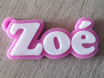 First name keychain/sign/doorplate/magnet
