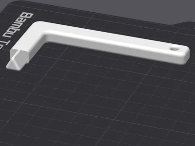 Triangular gate release lever (BFT brand)