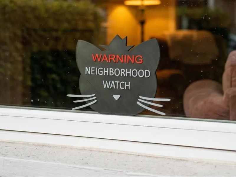 Neighborhood Watch Cat