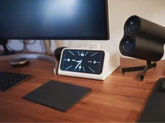 DN40 inspired Dock for iPhone 16 Pro Max + AirPods