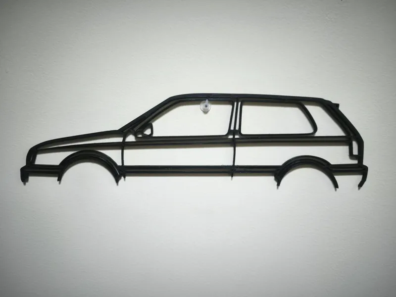 Silhueta Volkswagen Golf MK3