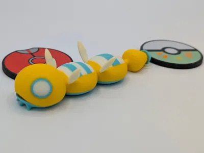 Pokemon Dudunsparce/Dummimisel - Multicolor