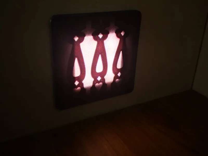 decorative cover / trim for a stair light
