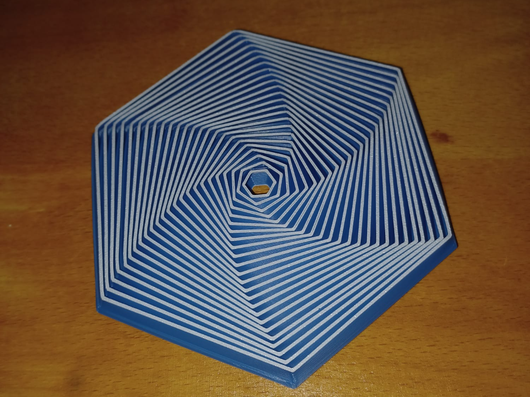 Super Satisfying Wave Fidget Slider Hexagon