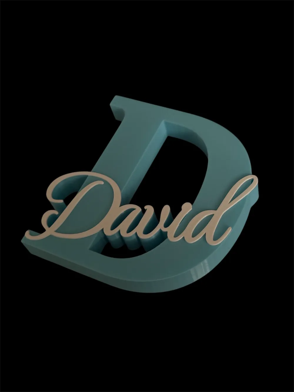 David decor name by lceple34 - MakerWorld