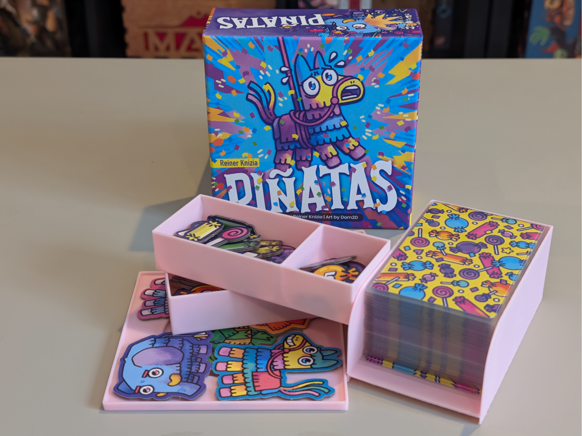 Piñatas Board Game Organizer