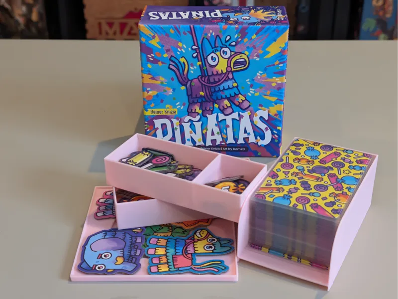 Piñatas Board Game Organizer