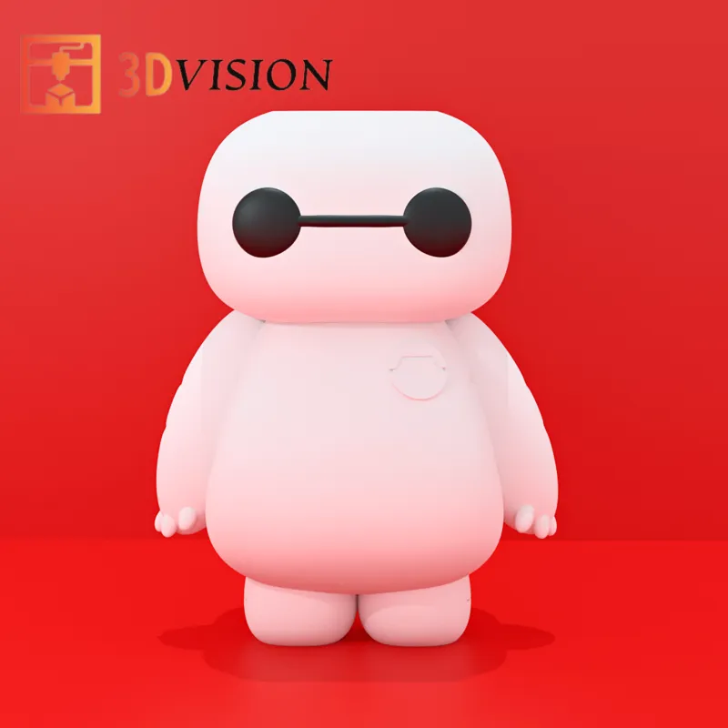 Baymax funko and keychain