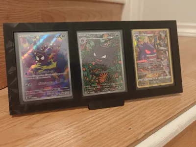 3 card top loader frame