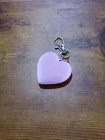 Textured Finish – Efficient Detail Heart Keychain