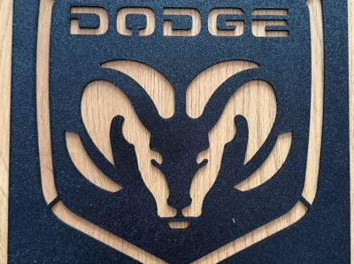 Dodge Logo Stencils for Car Detailing