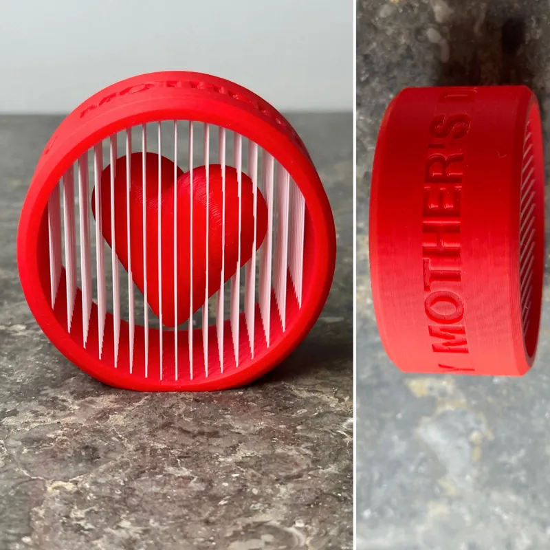 Mother's Day Suspended Heart - Special Edition