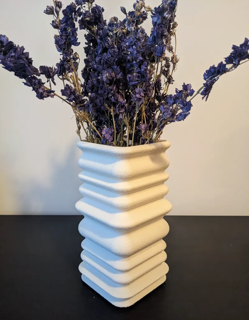 Square Designer Vase