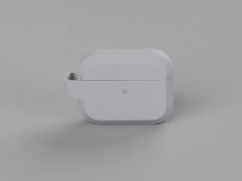 Flat Edged Airpods Pro Case with Loop