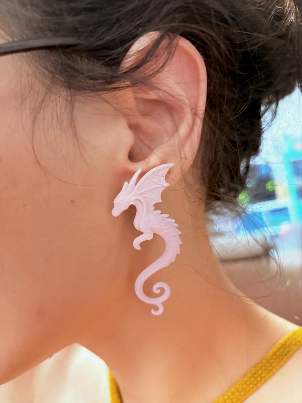 Pendientes dragones view 3