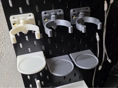 Ikea Skadis holder for spray cans 