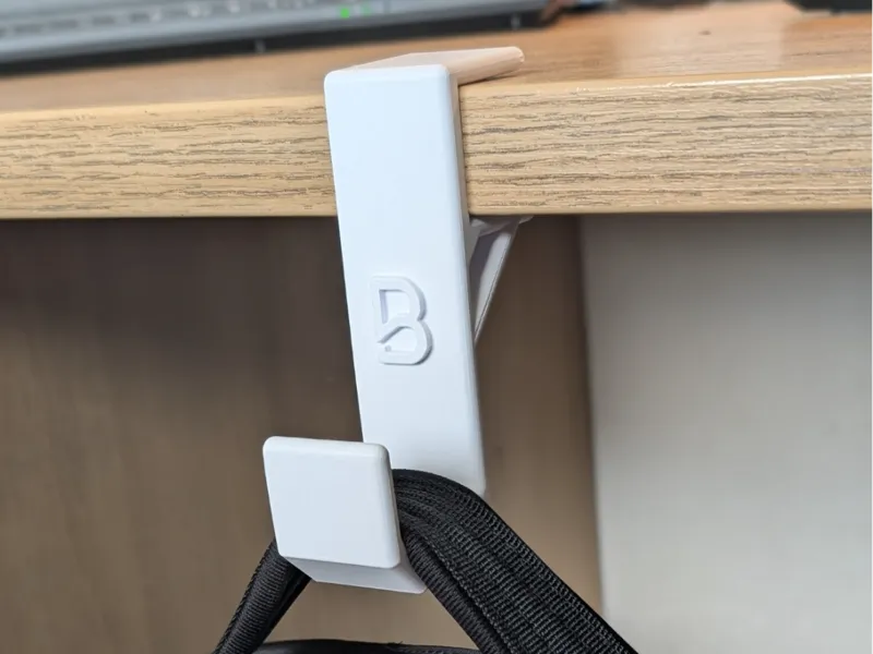 Universal Desk Hook for 25 mm Tabletops