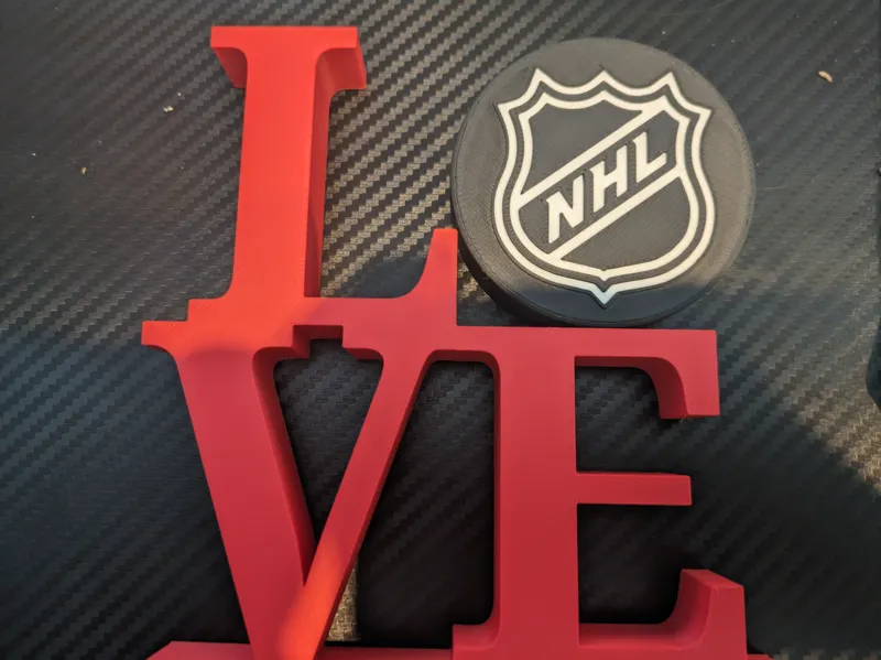 Love Hockey Sign