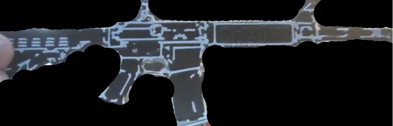 m4a1 keychain