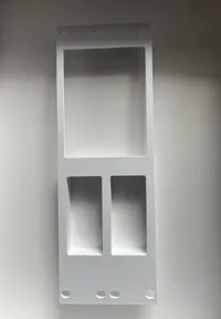 PLA · 0.4mm nozzle · prints flat, no supports