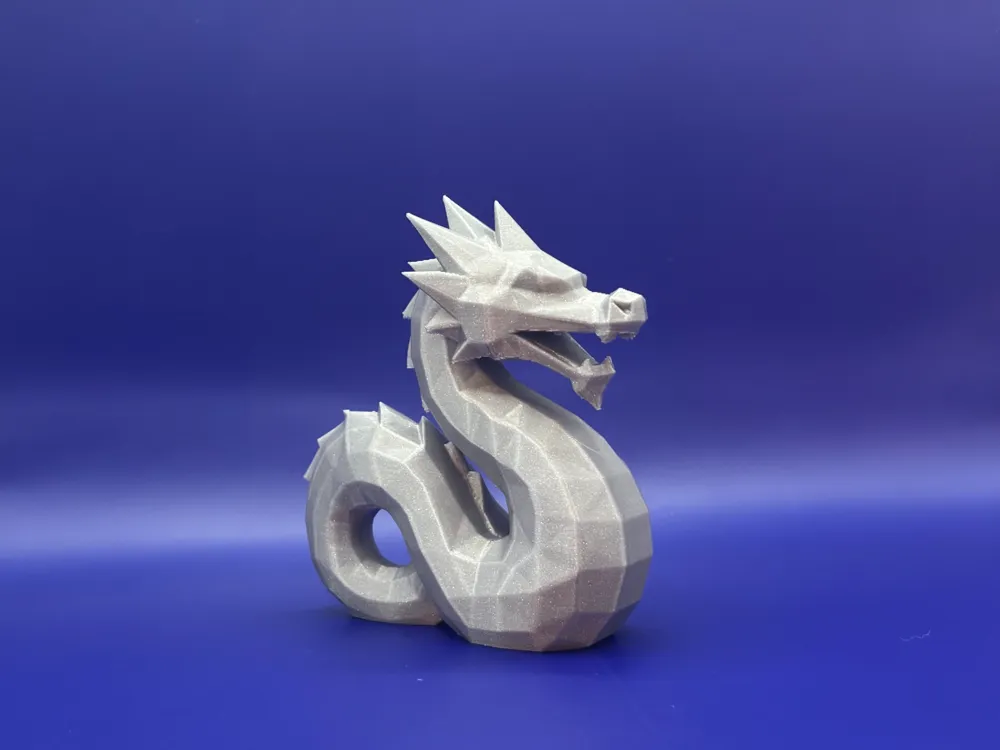 Low Poly Dragon by Eon3d_MakerWorld: Download Free 3D Models