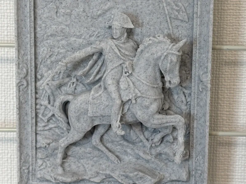 Napoleon Bonaparte: Mixed Relief 3D Wall Art