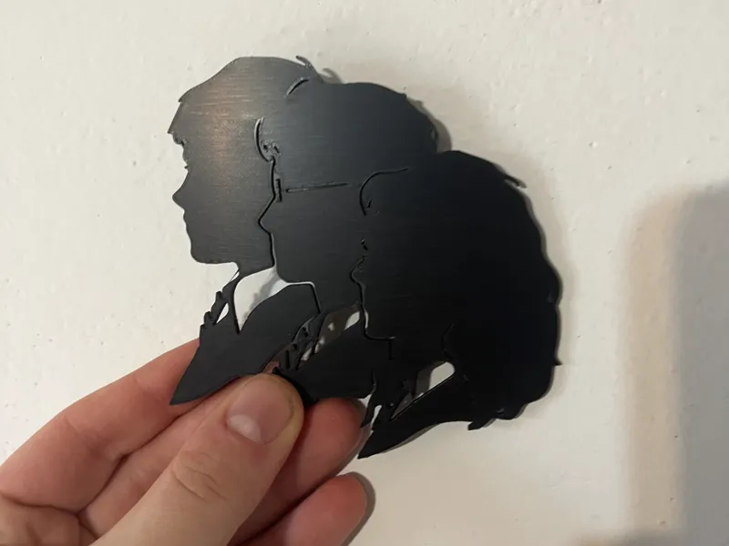 Harry,Ron,Hermione wall art