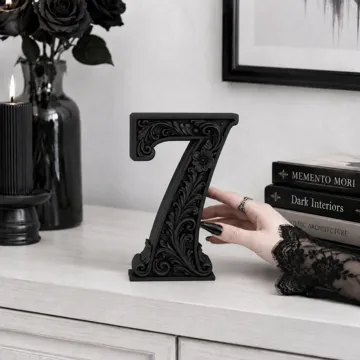 Estante o repisa: Goth Baroque Number 7 Floral Shelf gothic Decor — vista de referencia 3