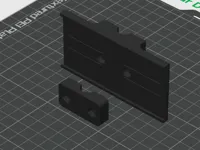 4x Schildträger 50x100mm Da=12mm 