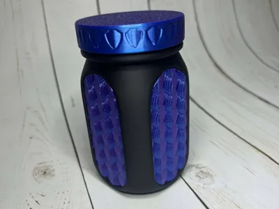 Dragon Scale Mason Jar ** No AMS ** No Supports**
