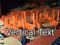 Vertical with Text