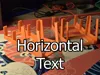 Horizontal with Text