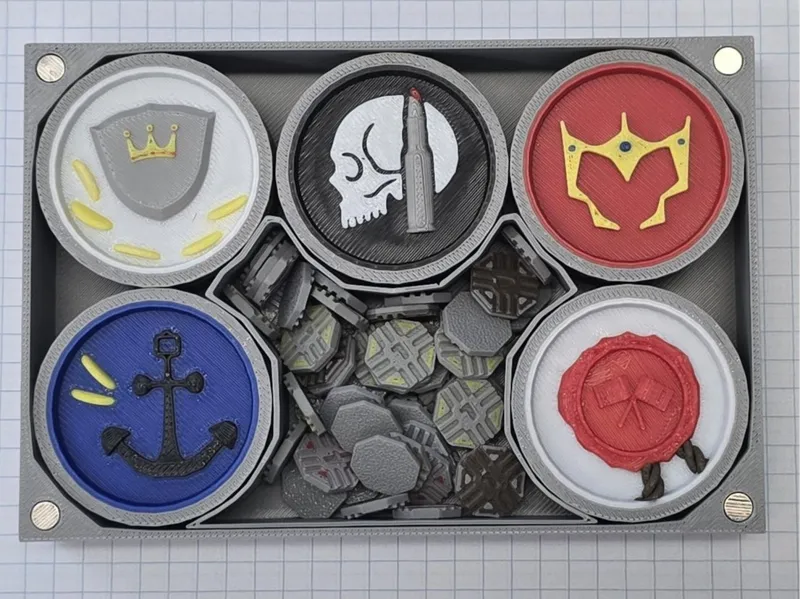 Coup inspired Tokens