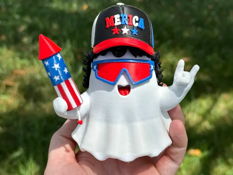 Merica, 4th of July ghostie
