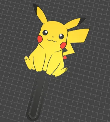 Pikachu Bookmark