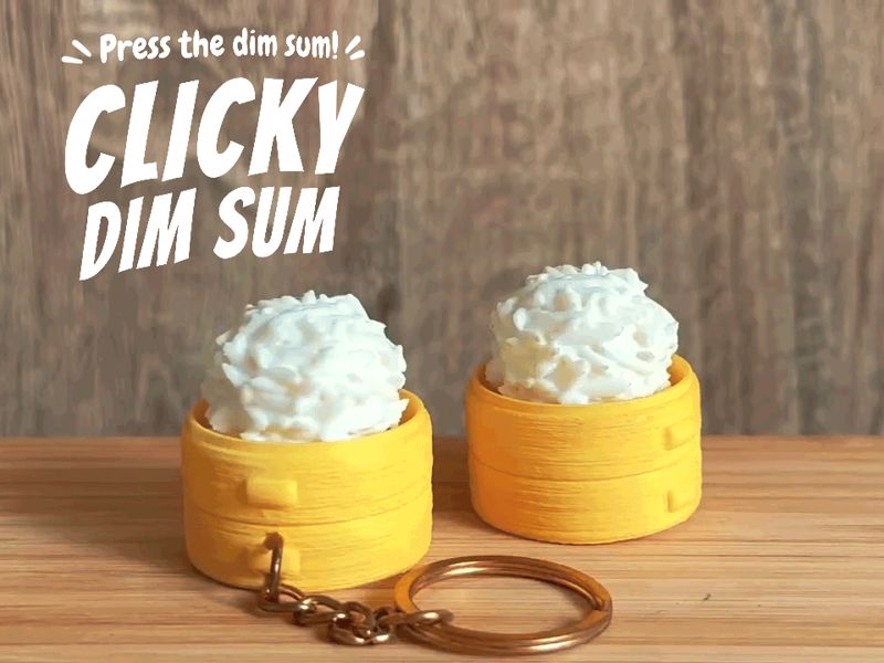 Clicky Dim Sum – Pearl Meatball Fidget Toy