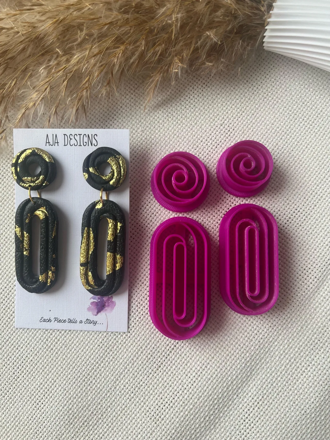 Polymer Clay Earring Mold 51 view 3