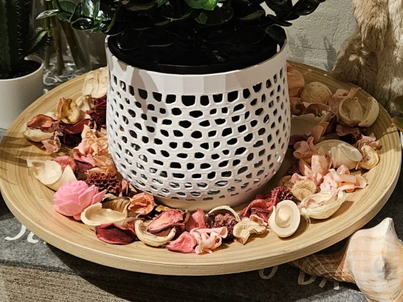 moderner Ikea Blumentopf