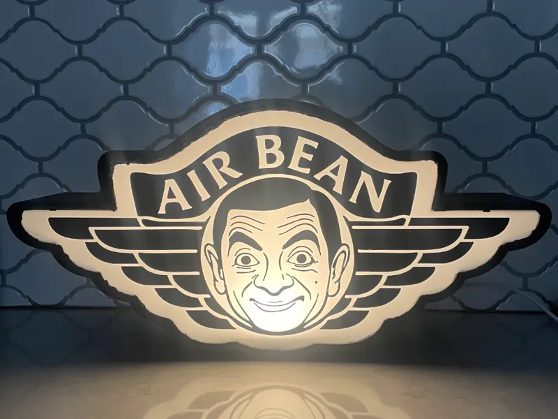 mr.bean light box