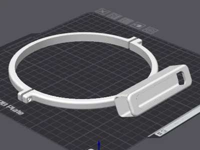 Baxter head Realsense D415 holder