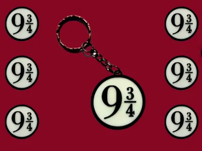 Harry Potter keychain