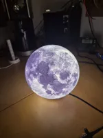Lampe lune 18 cm — photo 5
