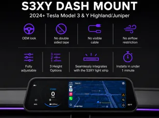 S3XY Dash Mount - 2024-26 Tesla Highland & Juniper