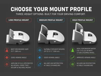 S3XY Dash Mount - 2024-26 Tesla Highland & Juniper