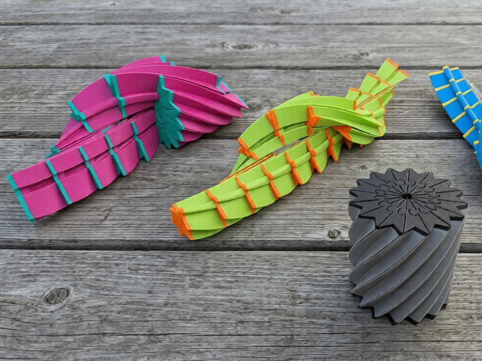 Twisty Spiral Star Fidget