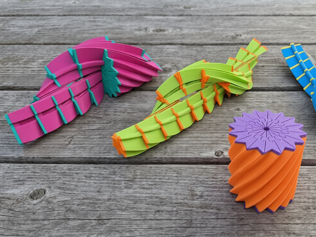 Twisty Spiral Star Fidget