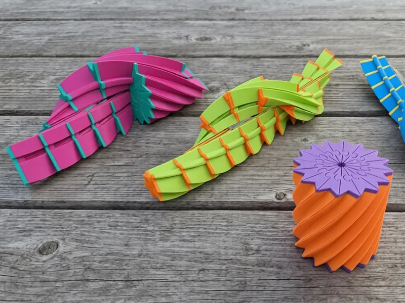 Twisty Spiral Star Fidget