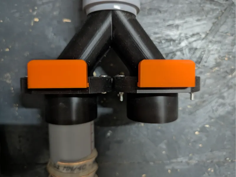 Y-Adapter / Splitter for Blast Gate /  HT50